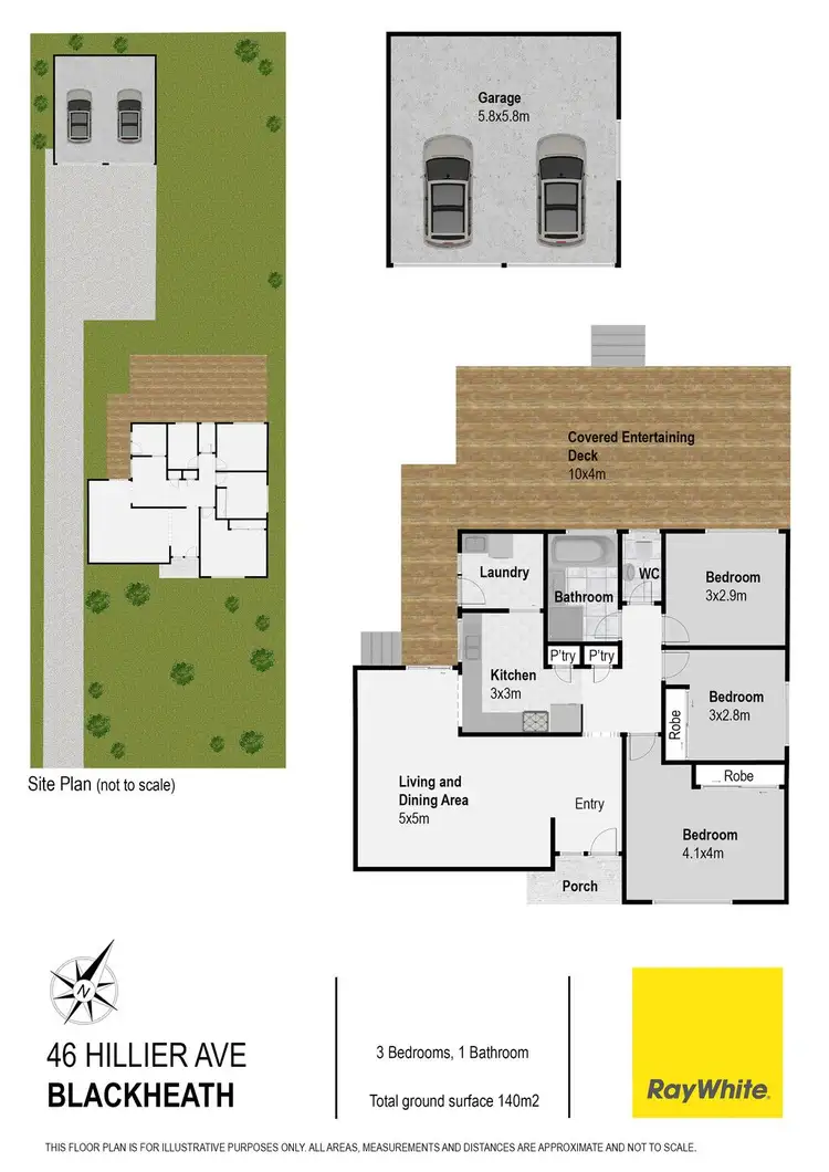 Floorplan of Homely house listing, 46 Hillier Avenue, Blackheath NSW 2785