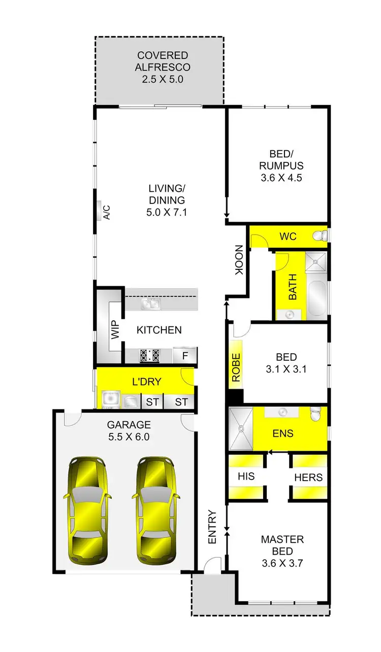 Floorplan of Homely house listing, 9 Anchorage Way, Leopold VIC 3224