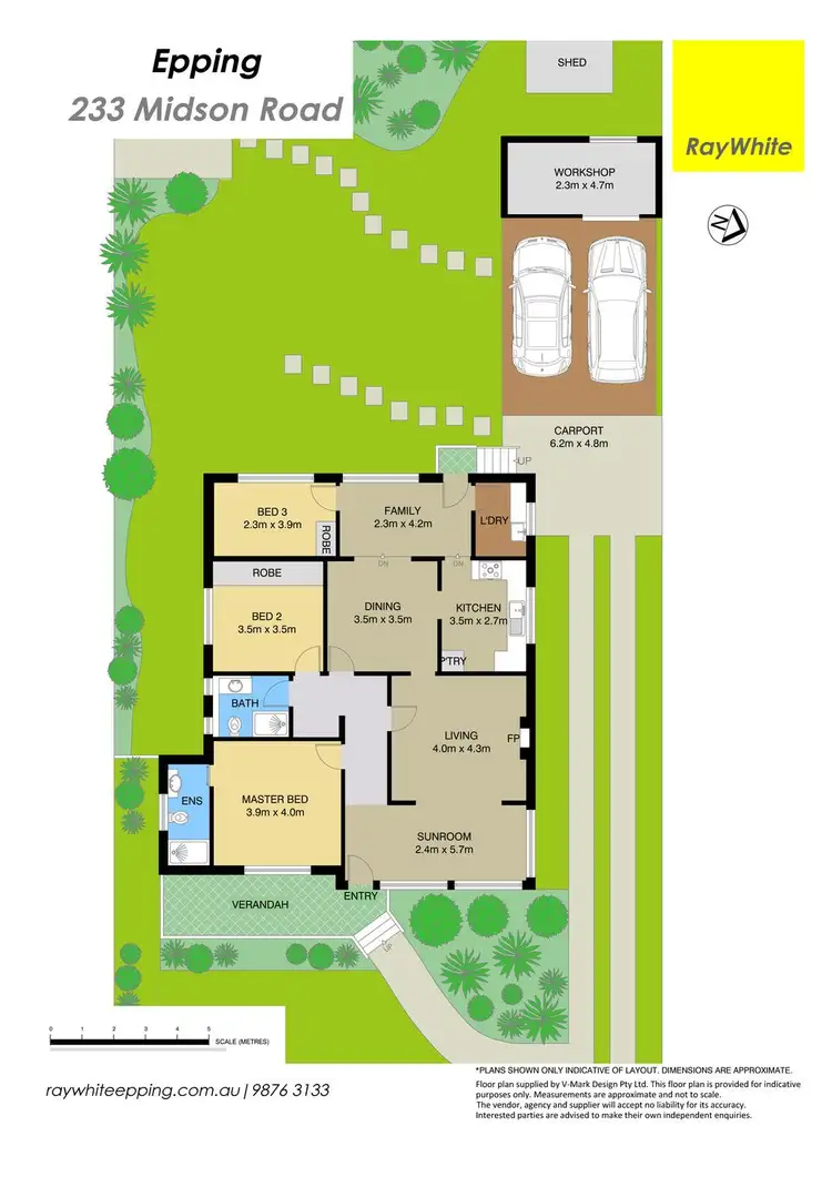 Floorplan of Homely house listing, 233 Midson Road, Epping NSW 2121