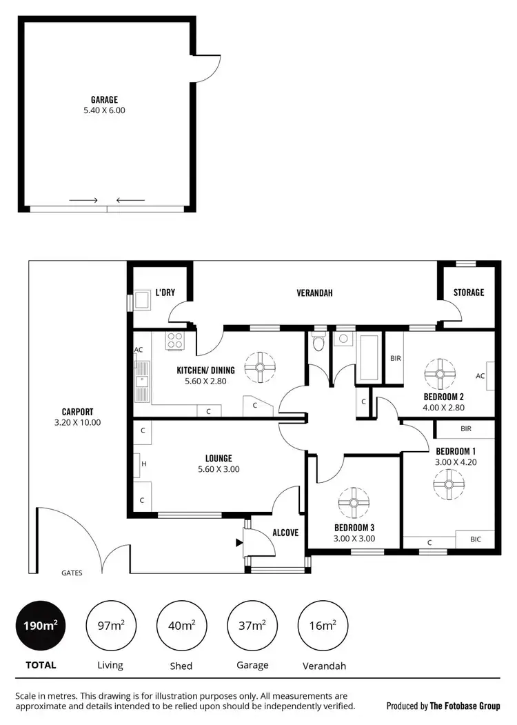 Floorplan of Homely house listing, 10 Diosma Crescent, Lockleys SA 5032