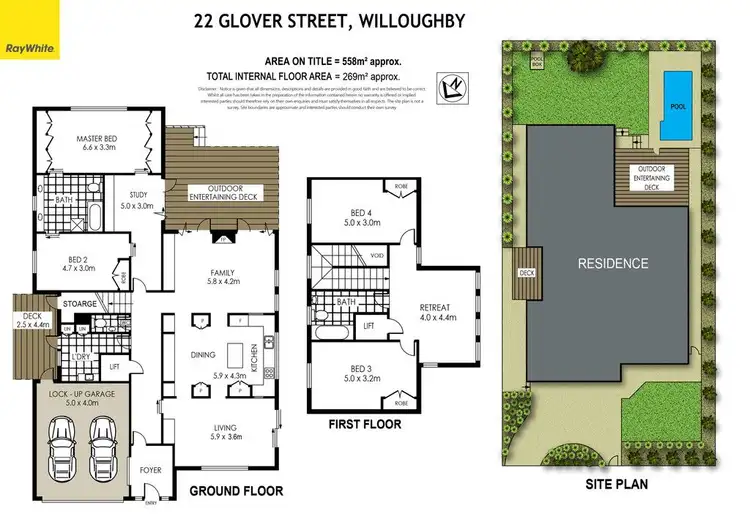 Floorplan of Homely house listing, 22 Glover Street, Willoughby NSW 2068