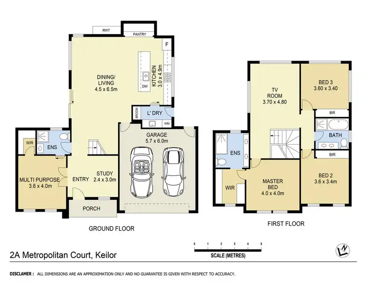 Floorplan of Homely house listing, 2A Metropolitan Court, Keilor VIC 3036