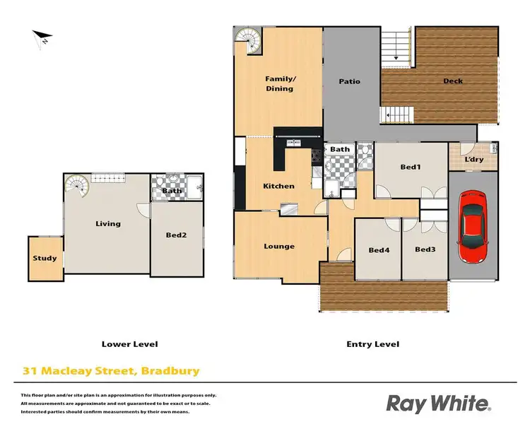 Floorplan of Homely house listing, 31 MacLeay Street, Bradbury NSW 2560