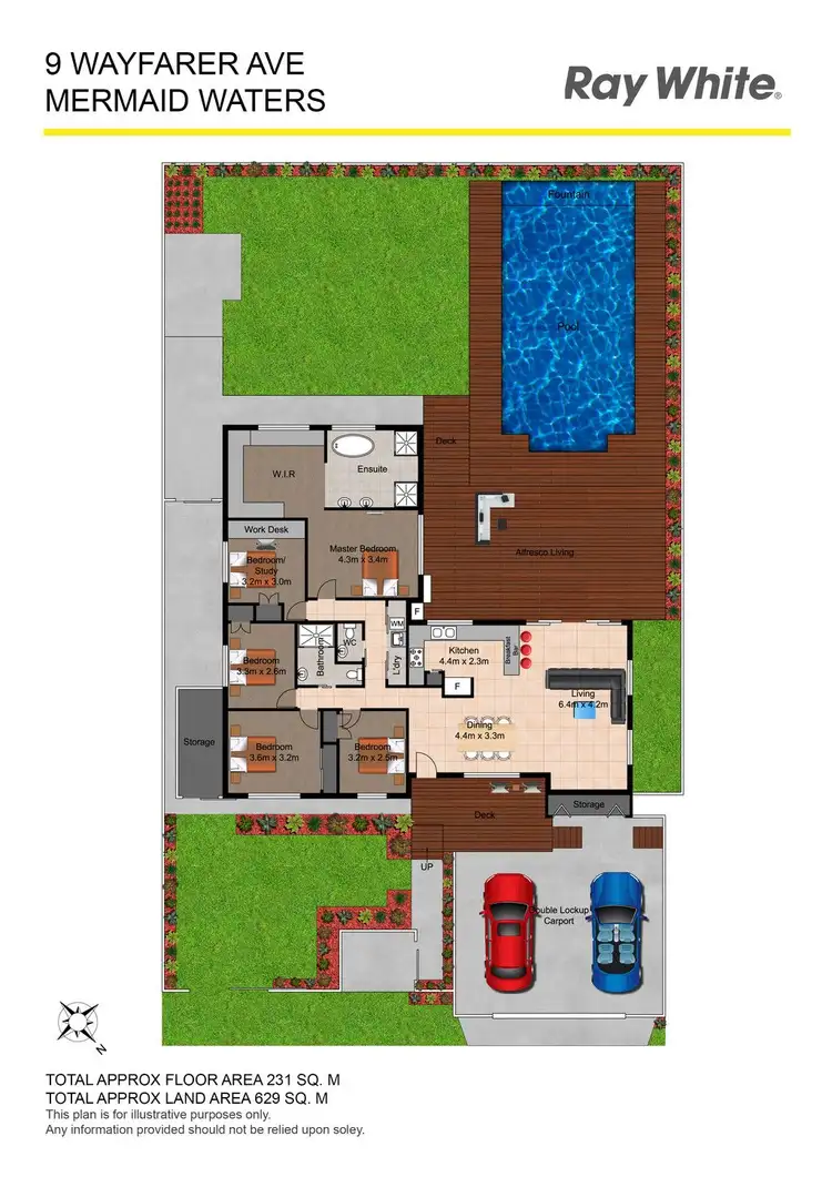 Floorplan of Homely house listing, 9 Wayfarer Avenue, Mermaid Waters QLD 4218