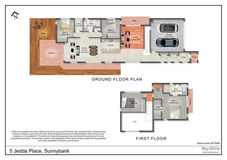 Floorplan of Homely house listing, 5 Jedda Place, Sunnybank QLD 4109