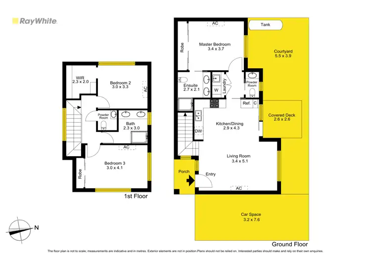 Floorplan of Homely townhouse listing, 4/28-30 Tramoo Street, Lalor VIC 3075