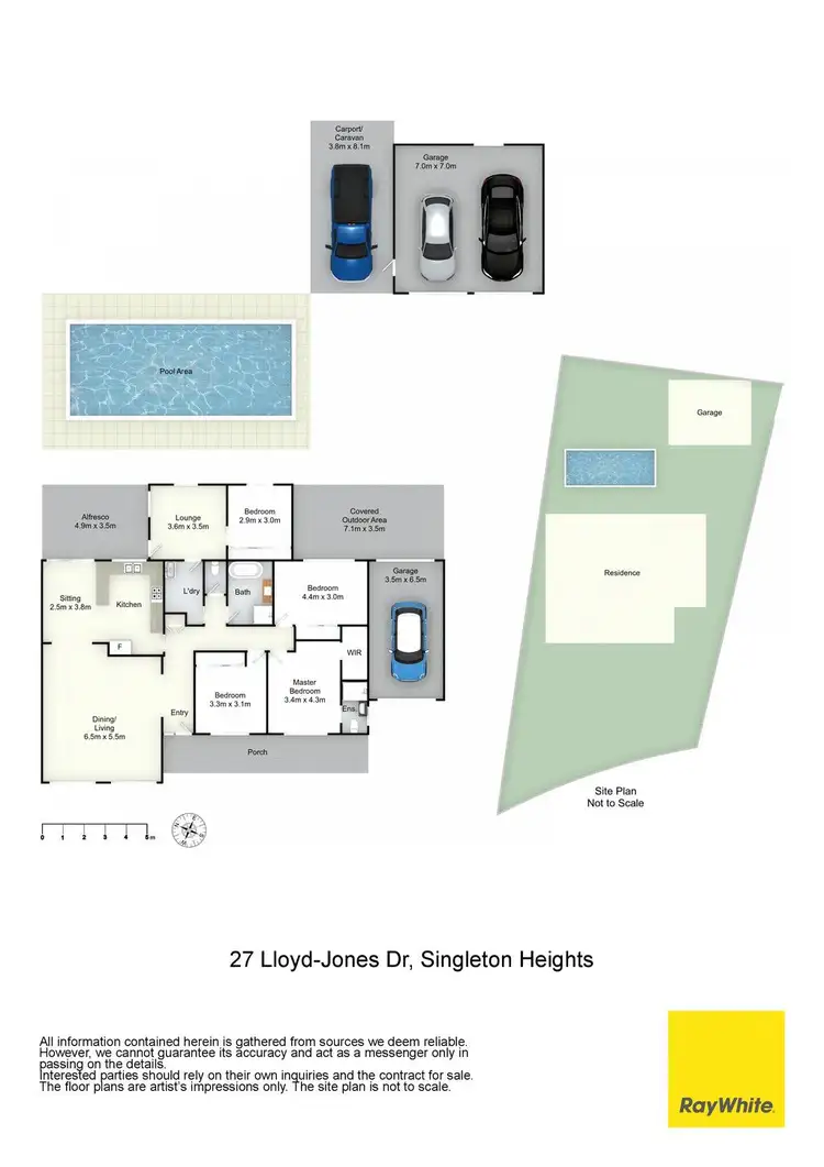 Floorplan of Homely house listing, 27 Lloyd Jones Drive, Singleton NSW 2330