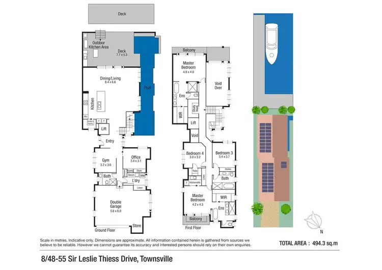 Floorplan of Homely house listing, 8/48-55 Sir Leslie Thiess Drive, Townsville City QLD 4810