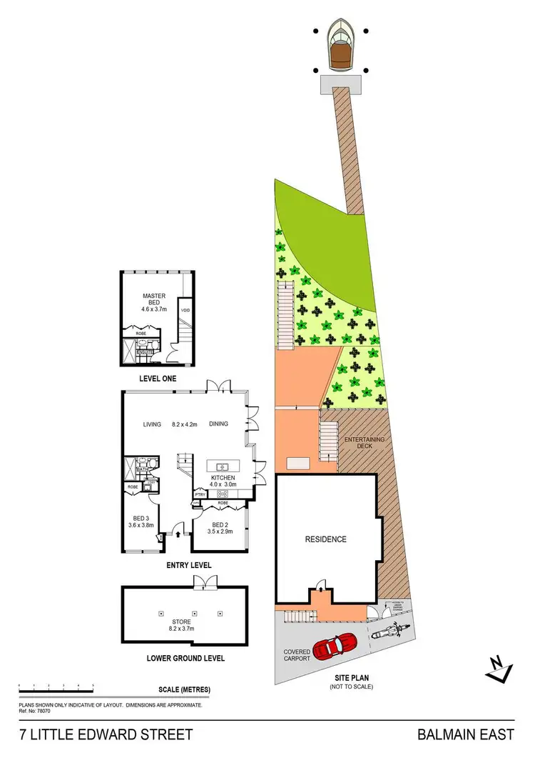 Floorplan of Homely house listing, 7 Little Edward Street, Balmain East NSW 2041