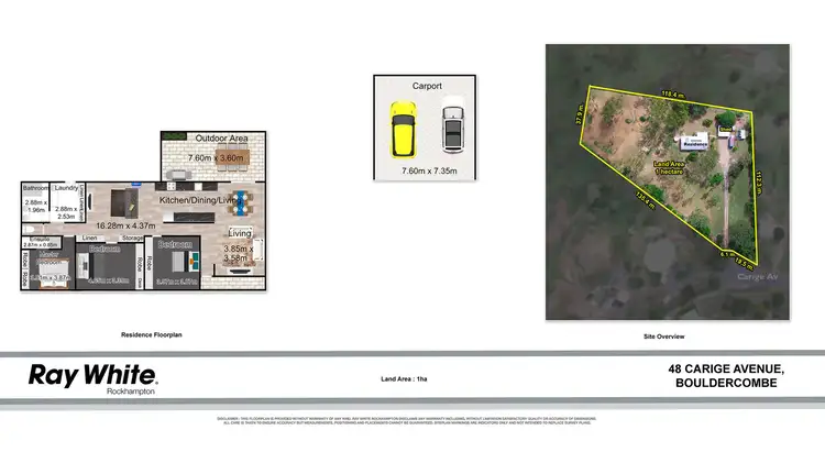 Floorplan of Homely house listing, 48 Carige Avenue, Bouldercombe QLD 4702