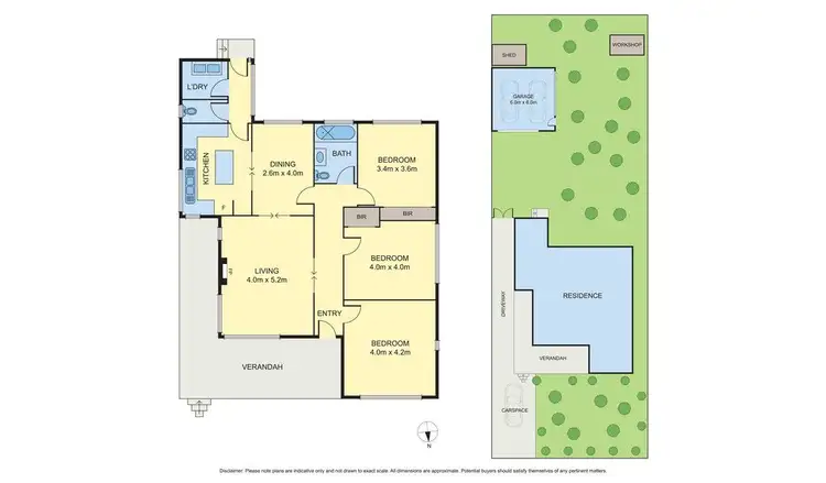 Floorplan of Homely house listing, 21 Argyle Street, Fawkner VIC 3060
