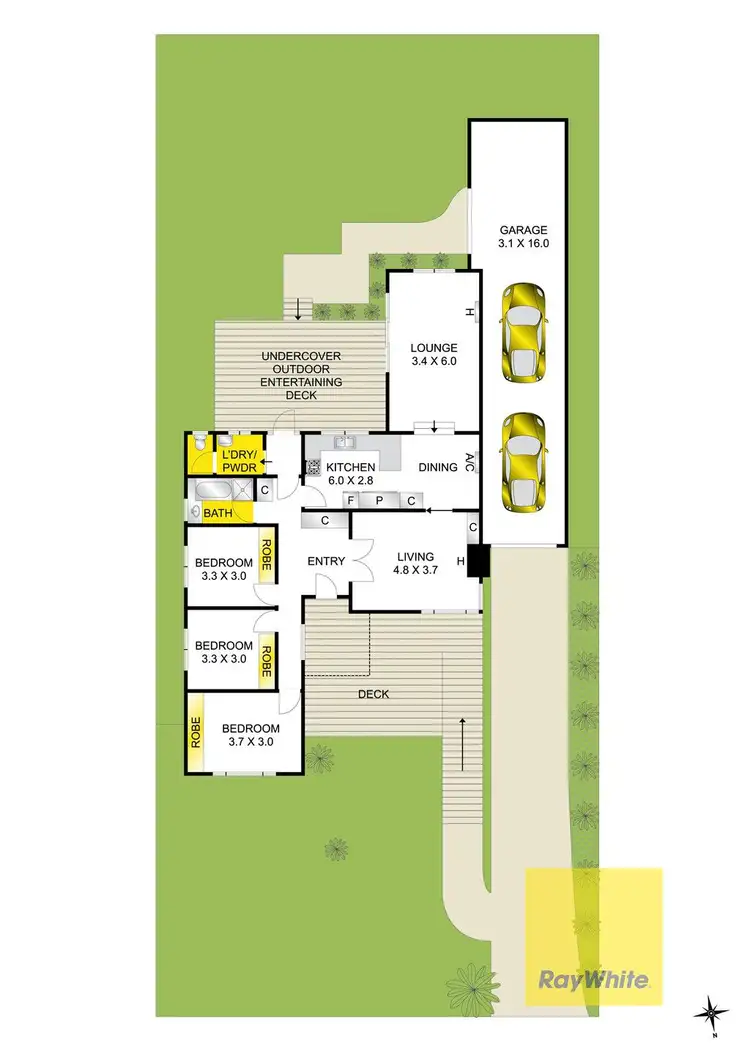 Floorplan of Homely house listing, 87 Apex Avenue, Belmont VIC 3216