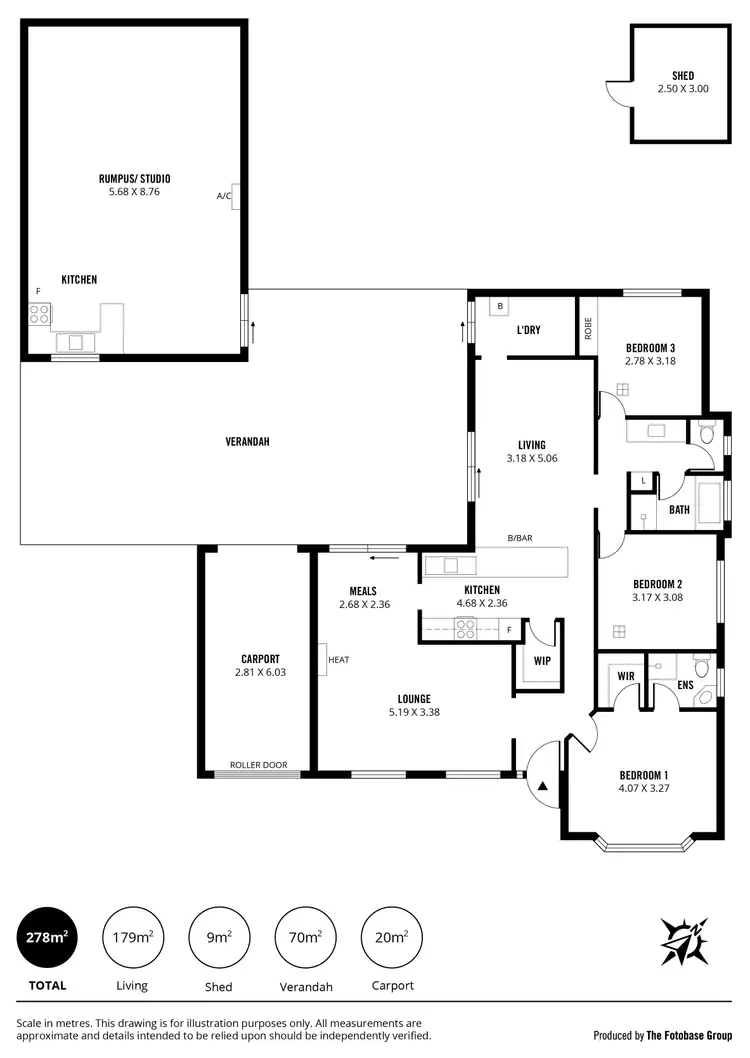 Floorplan of Homely house listing, 7 Speechley Court, Paralowie SA 5108
