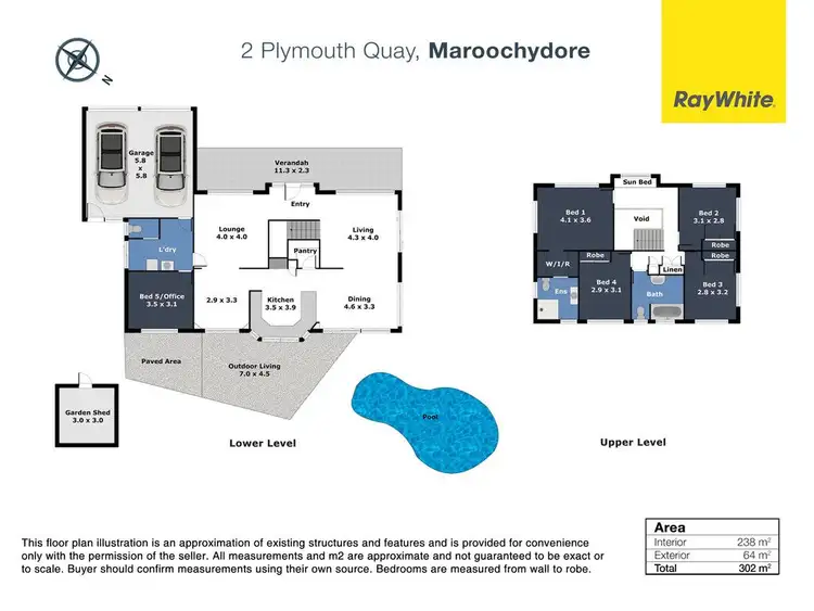 Floorplan of Homely house listing, 2 Plymouth Quay, Maroochydore QLD 4558