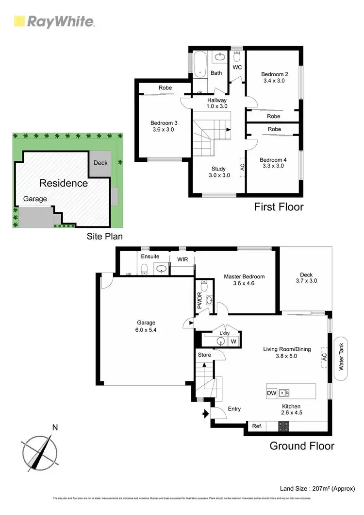 Floorplan of Homely townhouse listing, 3/11 Lawrence Avenue, Aspendale VIC 3195