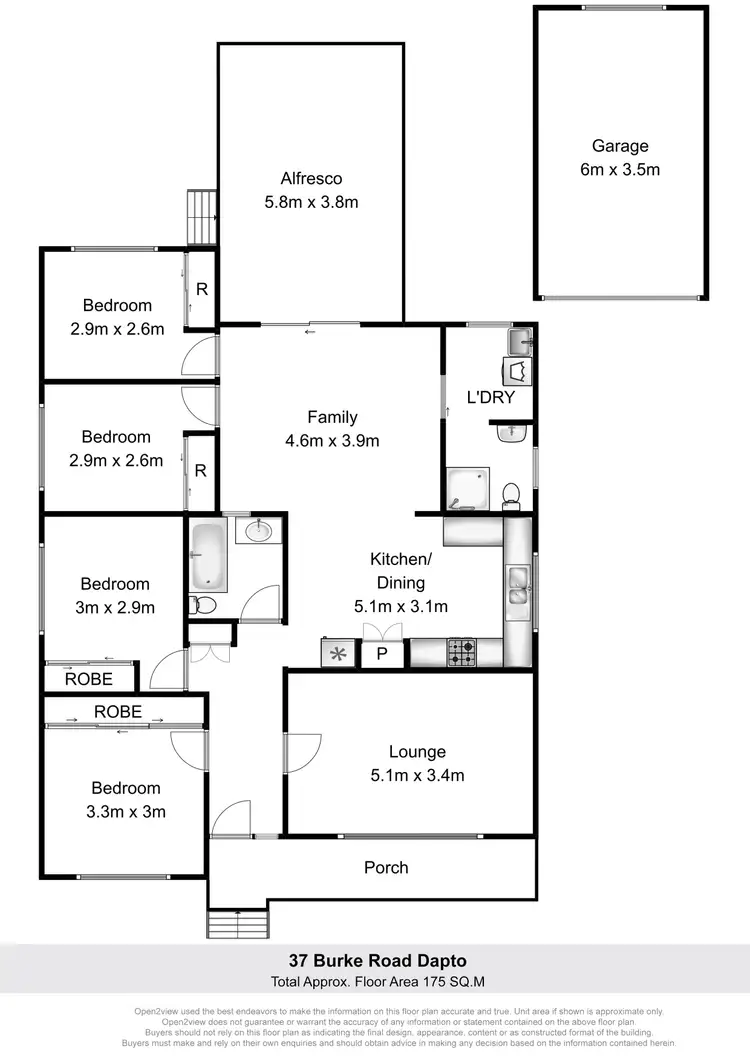 Floorplan of Homely house listing, 37 Burke Road, Dapto NSW 2530