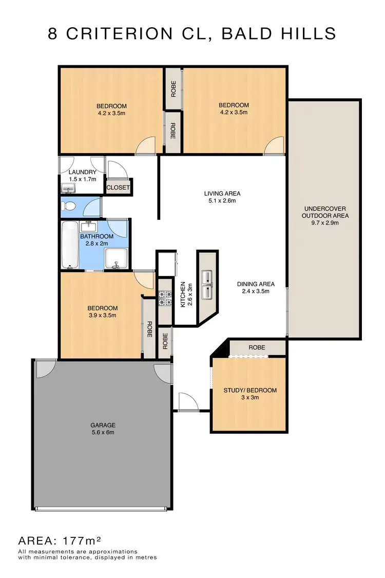 Floorplan of Homely house listing, 8 Criterion Close, Bald Hills QLD 4036