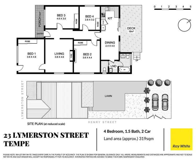 Floorplan of Homely house listing, 23 Lymerston Street, Tempe NSW 2044