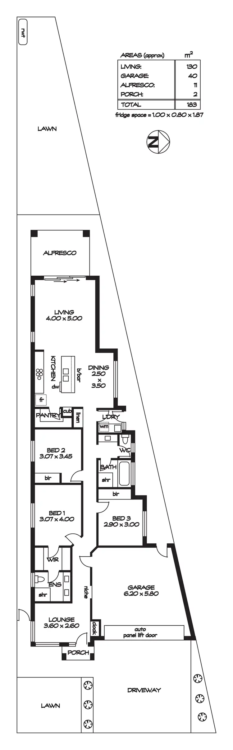 Floorplan of Homely house listing, 35A Patricia Avenue, Hillcrest SA 5086