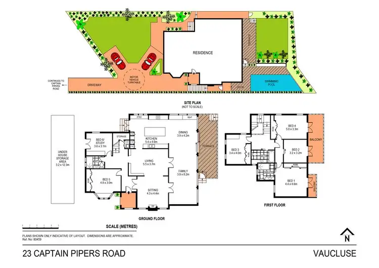Floorplan of Homely house listing, 23 Captain Pipers Road, Vaucluse NSW 2030