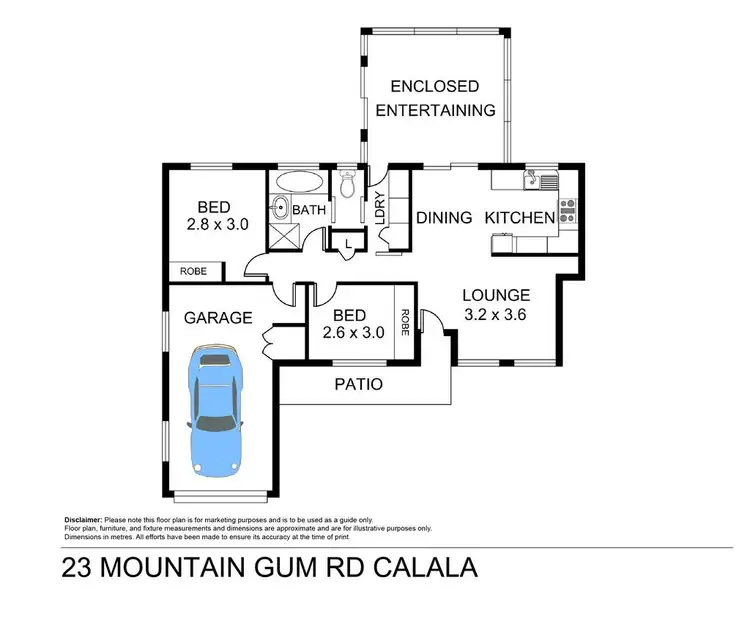 Floorplan of Homely house listing, 23 Mountain Gum Road, Tamworth NSW 2340