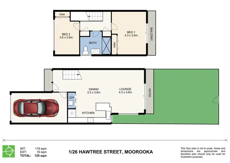 Floorplan of Homely house listing, 1/26 Hawtree Street, Moorooka QLD 4105