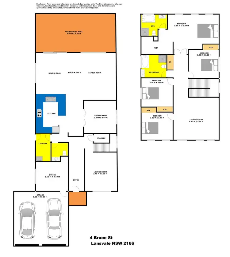 Floorplan of Homely house listing, 4 Bruce Street, Lansvale NSW 2166