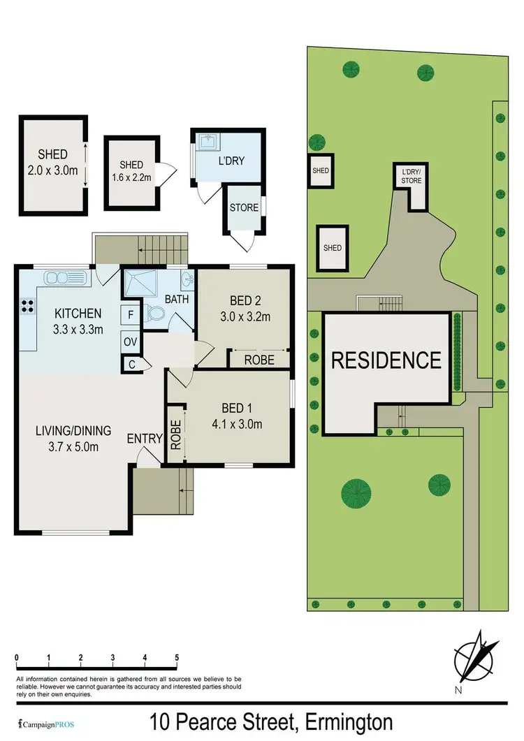Floorplan of Homely house listing, 10 Pearce Street, Ermington NSW 2115