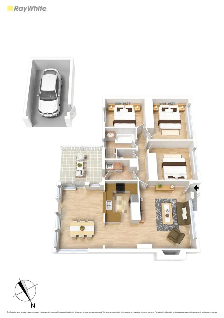 Floorplan of Homely house listing, 1/145 Kars Street, Frankston South VIC 3199