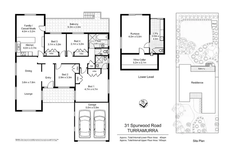Floorplan of Homely house listing, 31 Spurwood Road, Turramurra NSW 2074