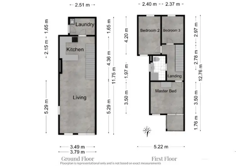 Floorplan of Homely townhouse listing, 1/26 Wellington Street, Mosman Park WA 6012