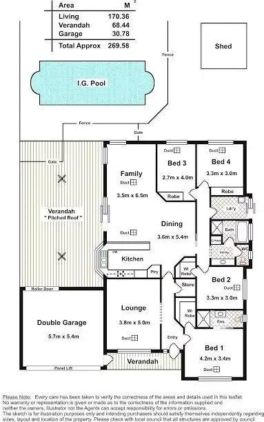 Floorplan of Homely house listing, 19 Jordon Street, Munno Para West SA 5115