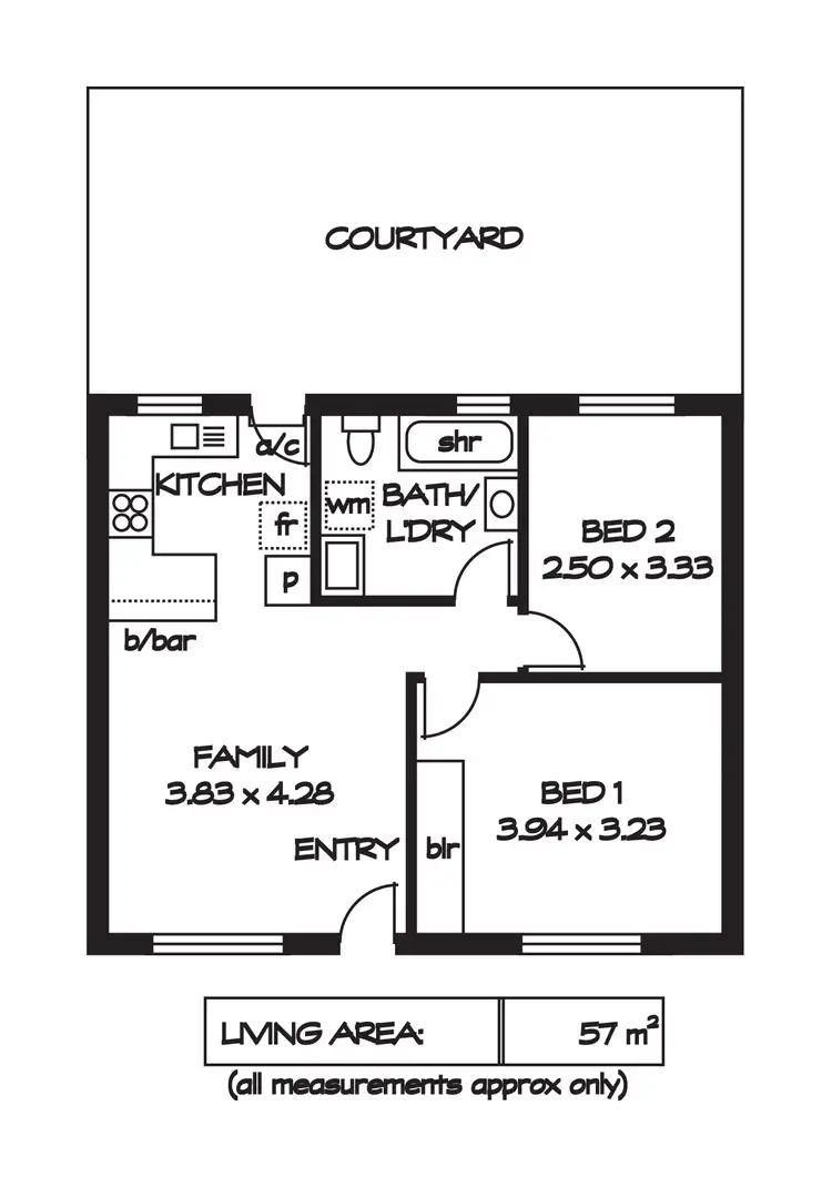 Floorplan of Homely house listing, 2/34 Norma Street, Mile End SA 5031