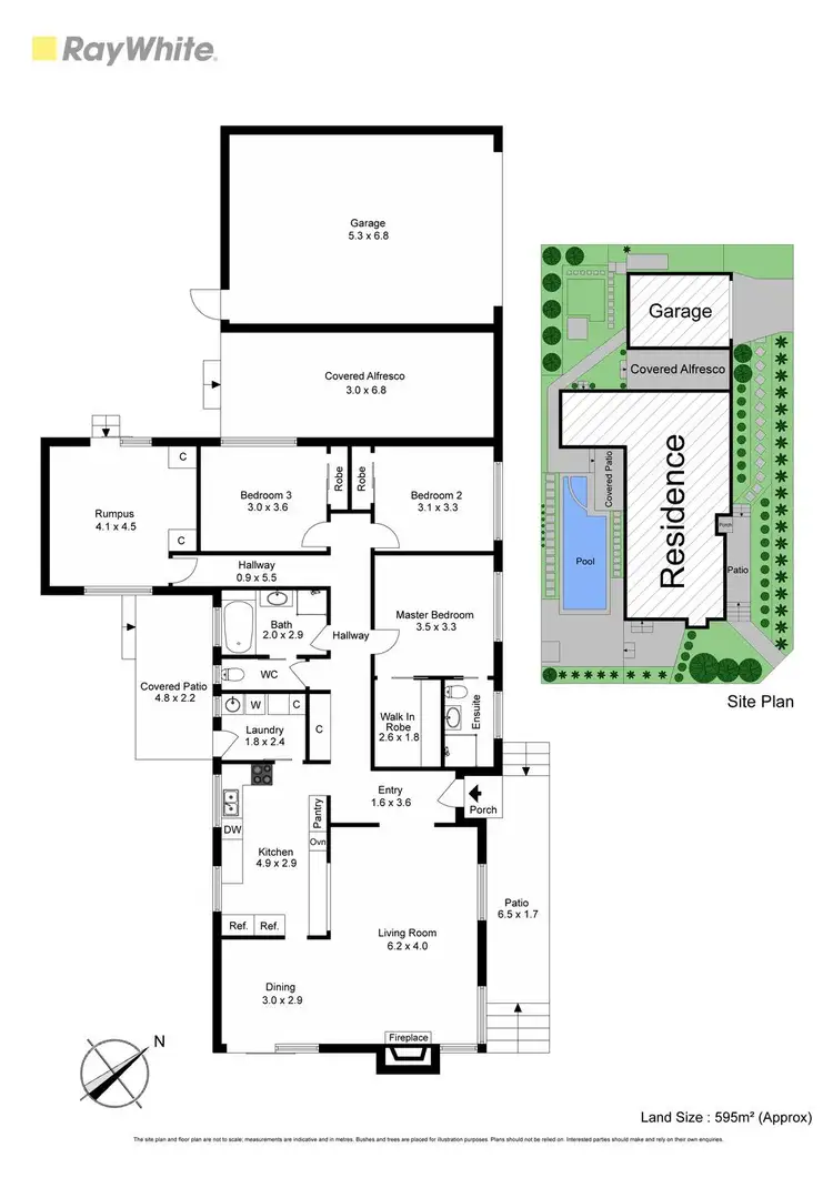 Floorplan of Homely house listing, 44 Yuille Street, Frankston VIC 3199
