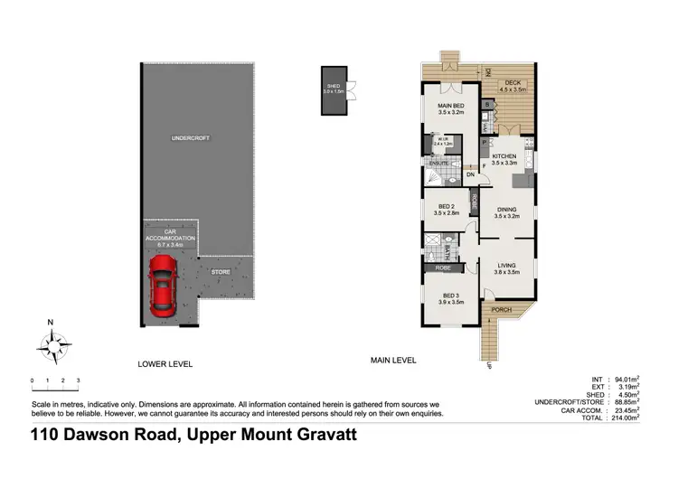 Floorplan of Homely house listing, 110 Dawson Road, Upper Mount Gravatt QLD 4122