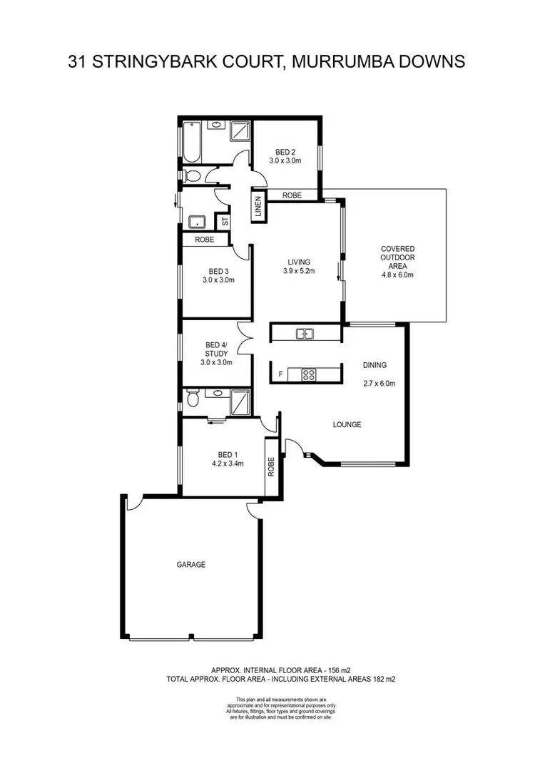 Floorplan of Homely house listing, 21 Stringybark Court, Murrumba Downs QLD 4503