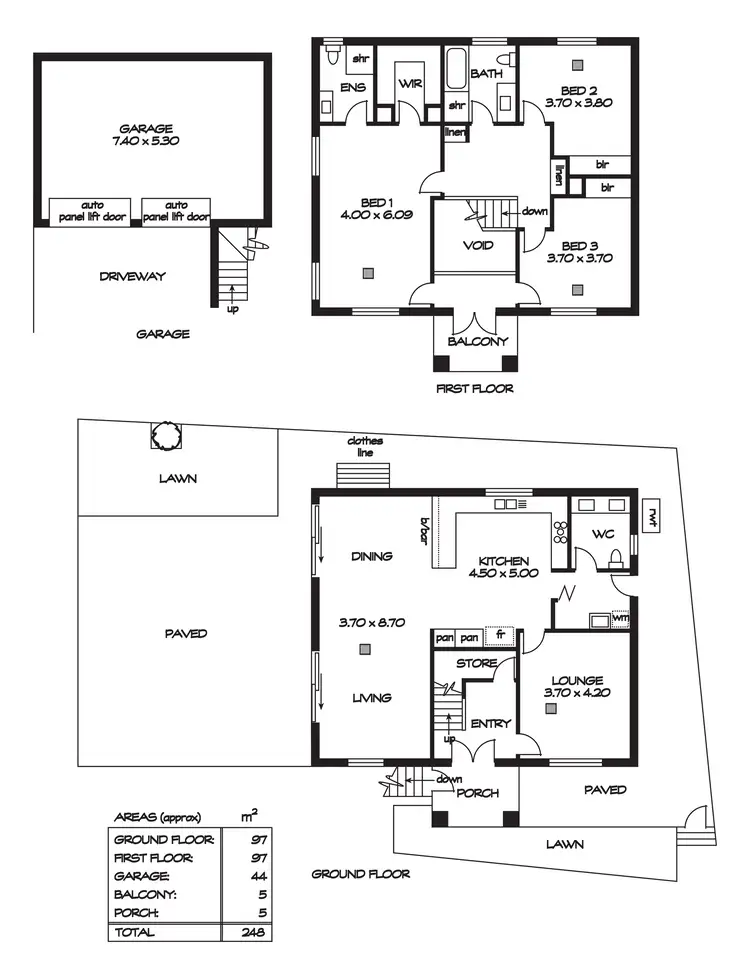Floorplan of Homely house listing, 1/32 Brookside Road, Darlington SA 5047
