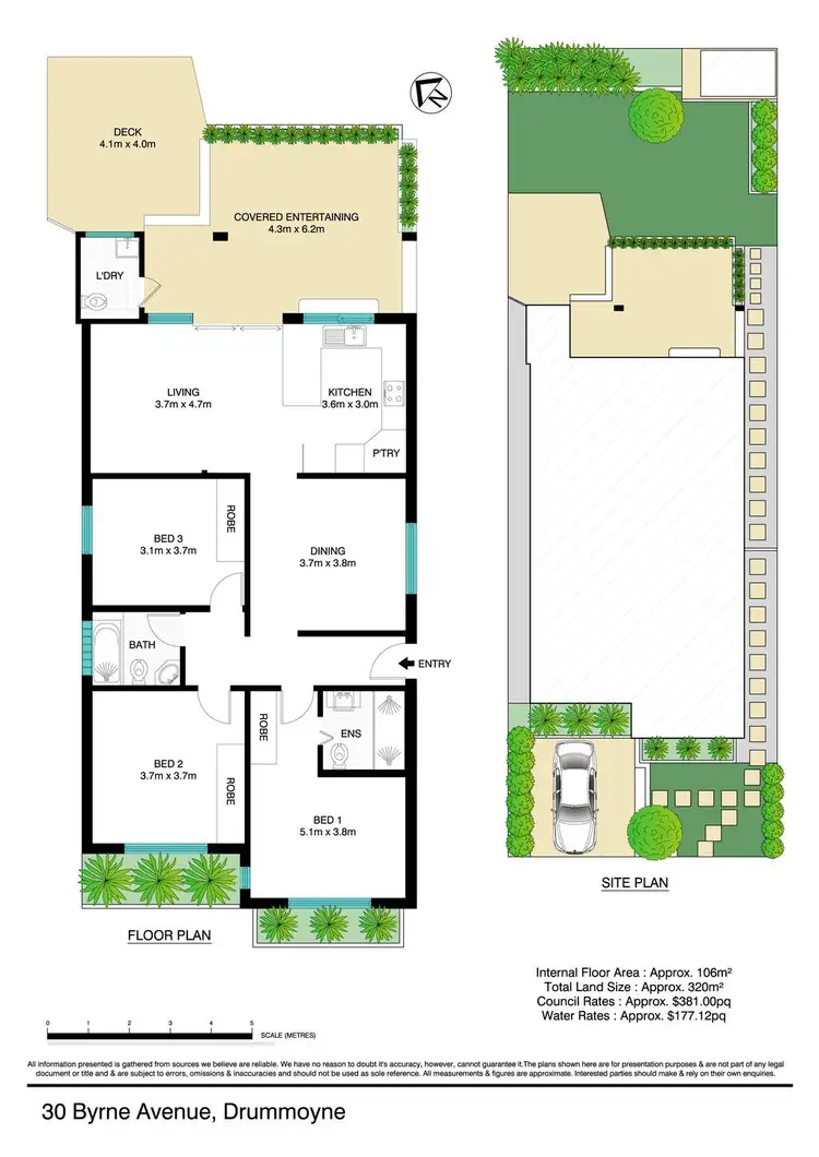 Floorplan of Homely house listing, 30 Byrne Avenue, Drummoyne NSW 2047