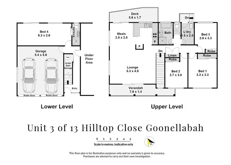 Floorplan of Homely townhouse listing, 3/13 Hilltop Close, Goonellabah NSW 2480