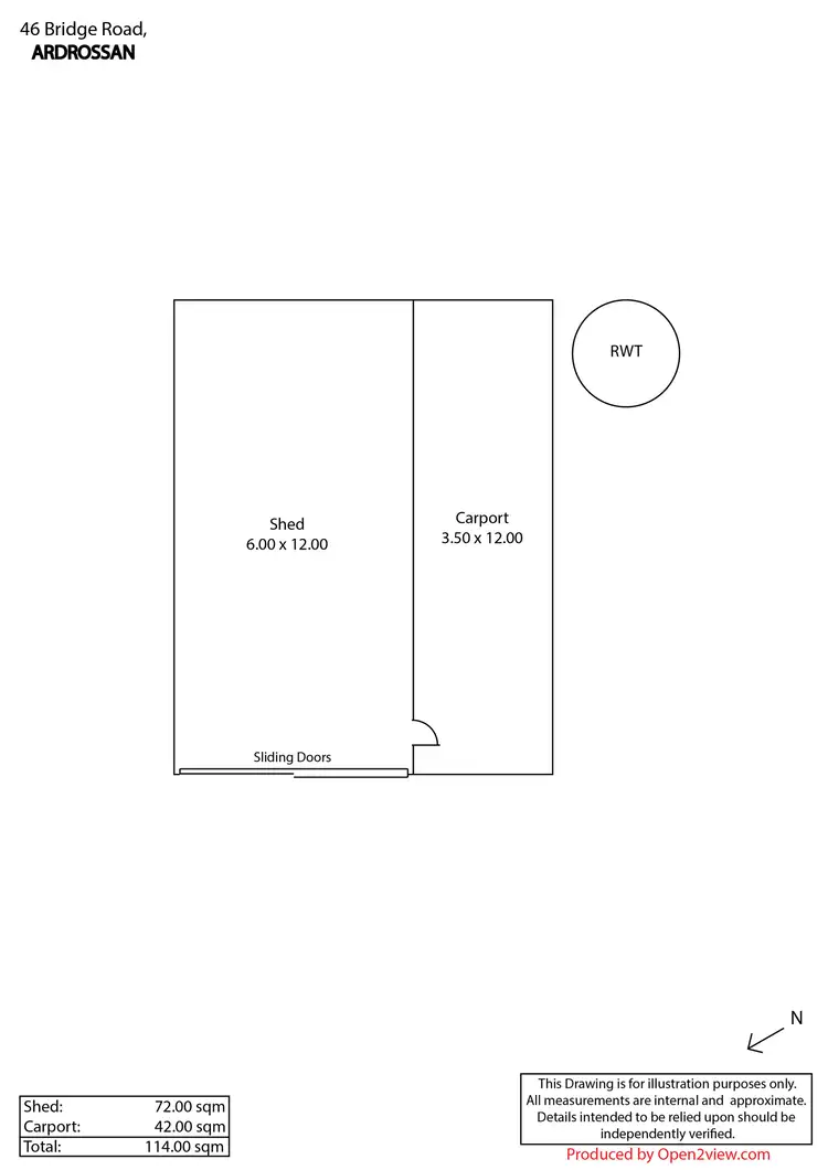 Floorplan of Homely land listing, 48 Bridge Road, Ardrossan SA 5571