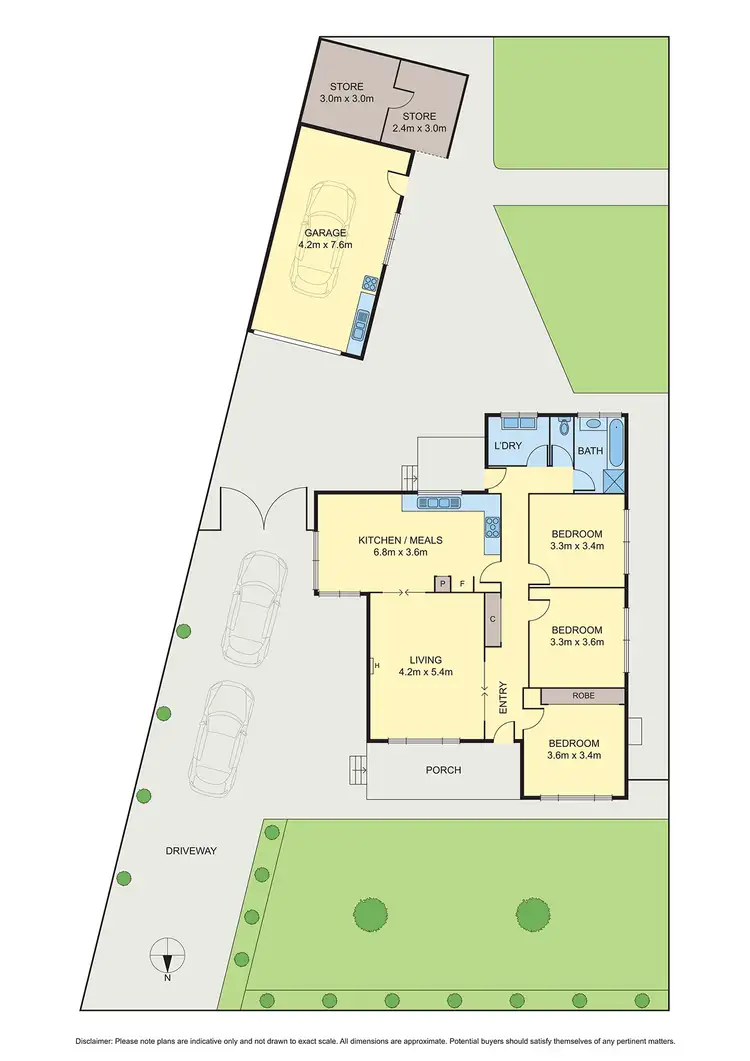 Floorplan of Homely house listing, 5 Emma Street, Fawkner VIC 3060