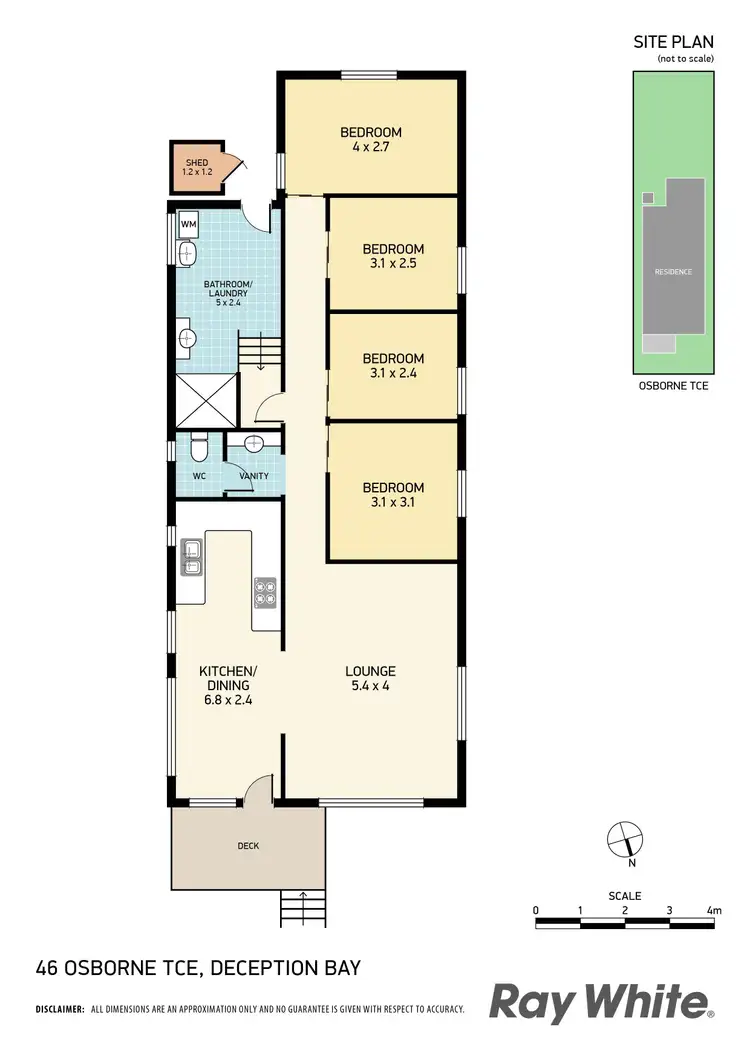 Floorplan of Homely house listing, 46 Osborne Terrace, Deception Bay QLD 4508