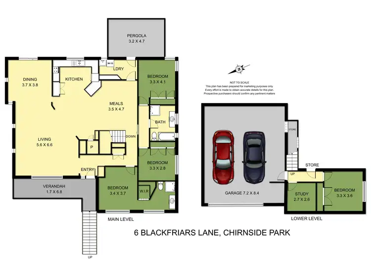Floorplan of Homely house listing, 6 Blackfriars Lane, Chirnside Park VIC 3116