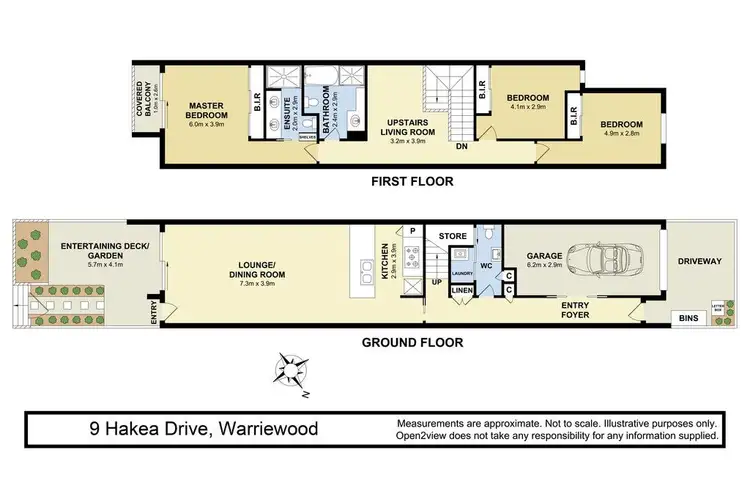 Floorplan of Homely townhouse listing, Address available on request