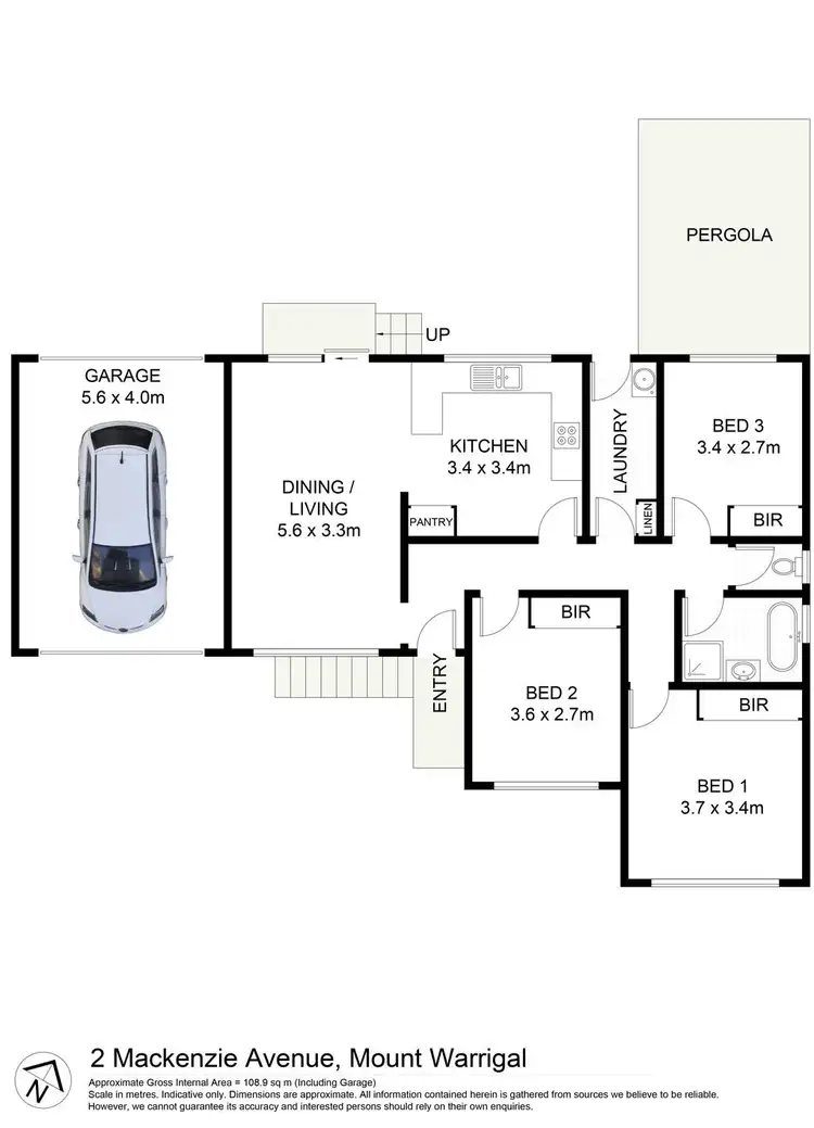 Floorplan of Homely house listing, 2 Mackenzie Avenue, Mount Warrigal NSW 2528