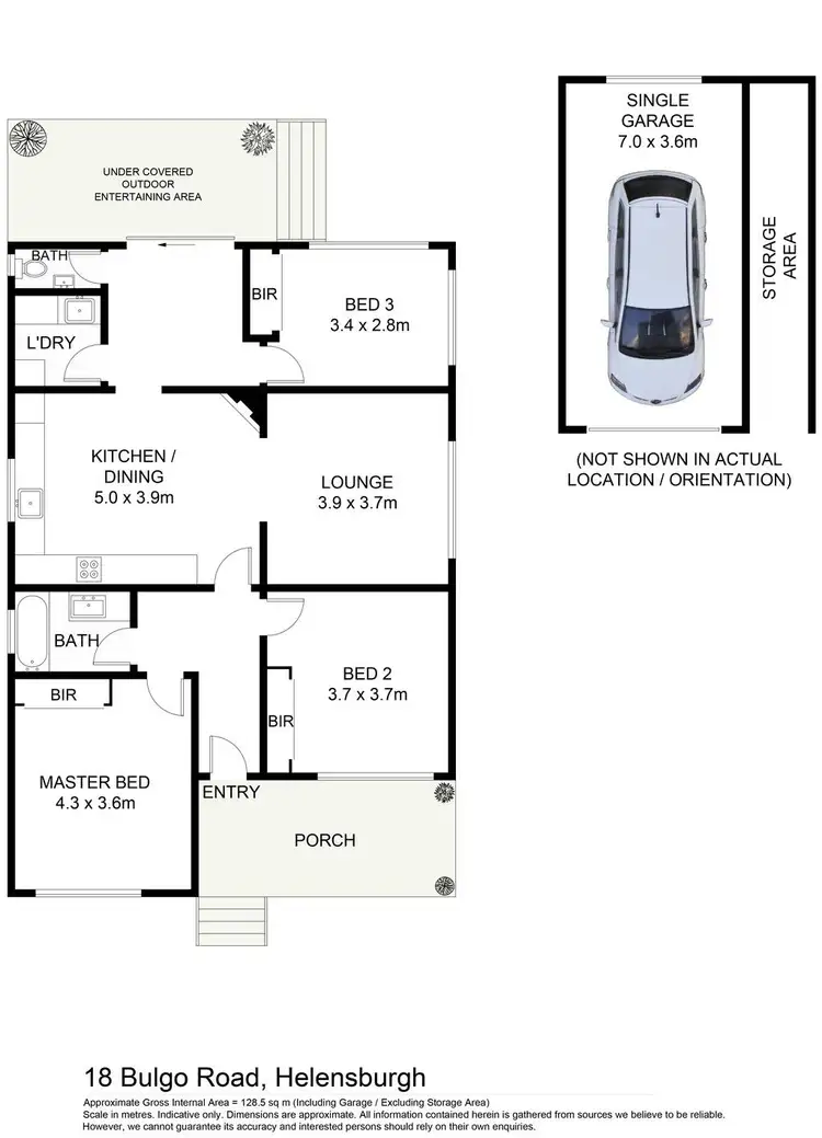 Floorplan of Homely house listing, 18 Bulgo Road, Helensburgh NSW 2508