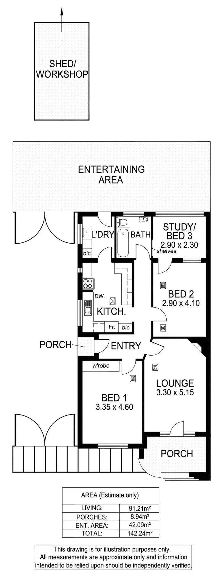 Floorplan of Homely house listing, 18 Fisk Avenue, Glengowrie SA 5044