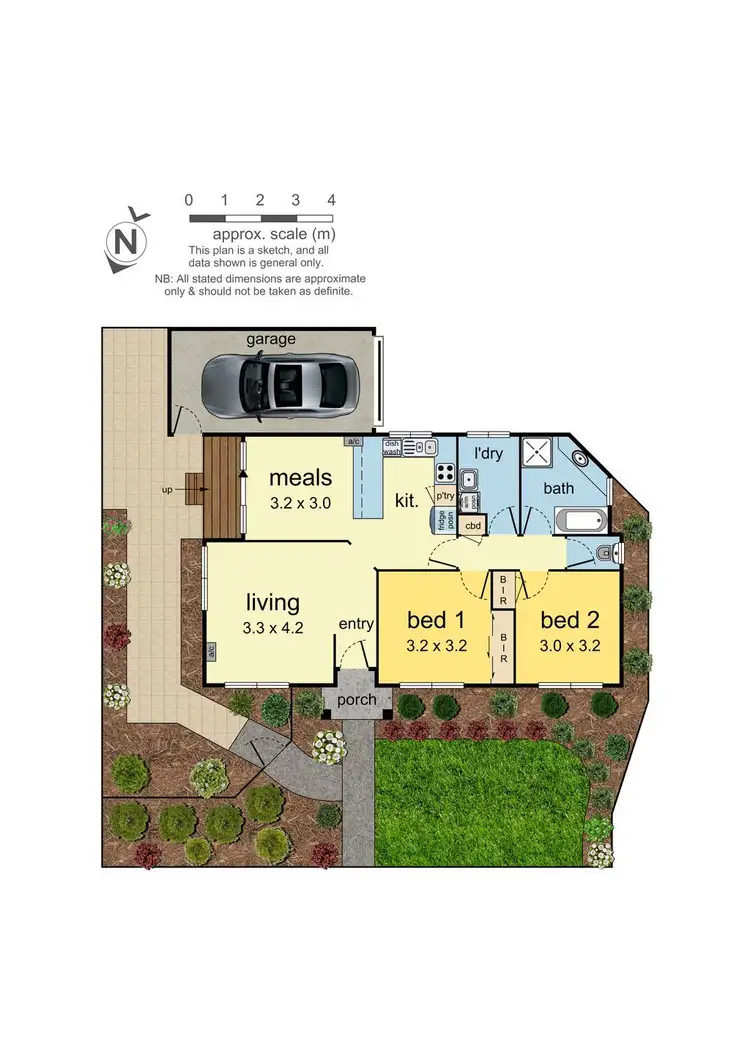 Floorplan of Homely unit listing, 1/100 Mount Dandenong Road, Ringwood East VIC 3135