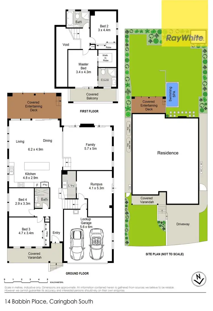 Floorplan of Homely house listing, 14 Babbin Place, Caringbah South NSW 2229