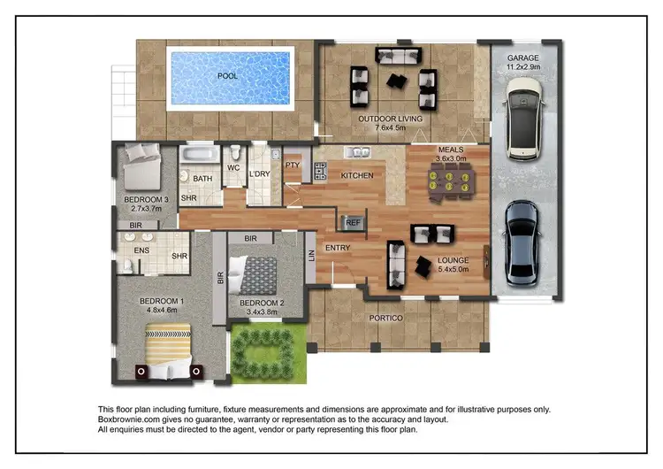 Floorplan of Homely house listing, 6 Wyatt Street, Mount Gambier SA 5290